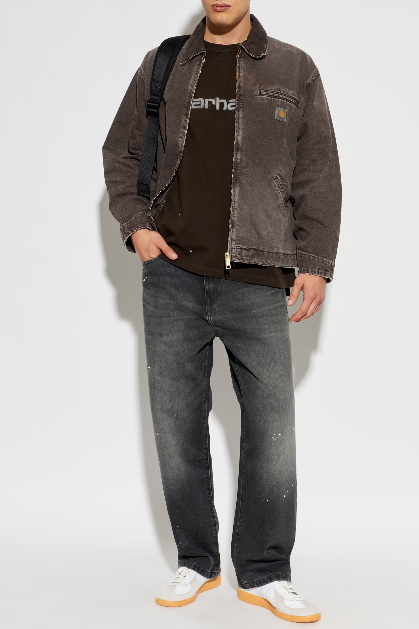 Brown Detroit jacket Carhartt WIP - Vitkac PR